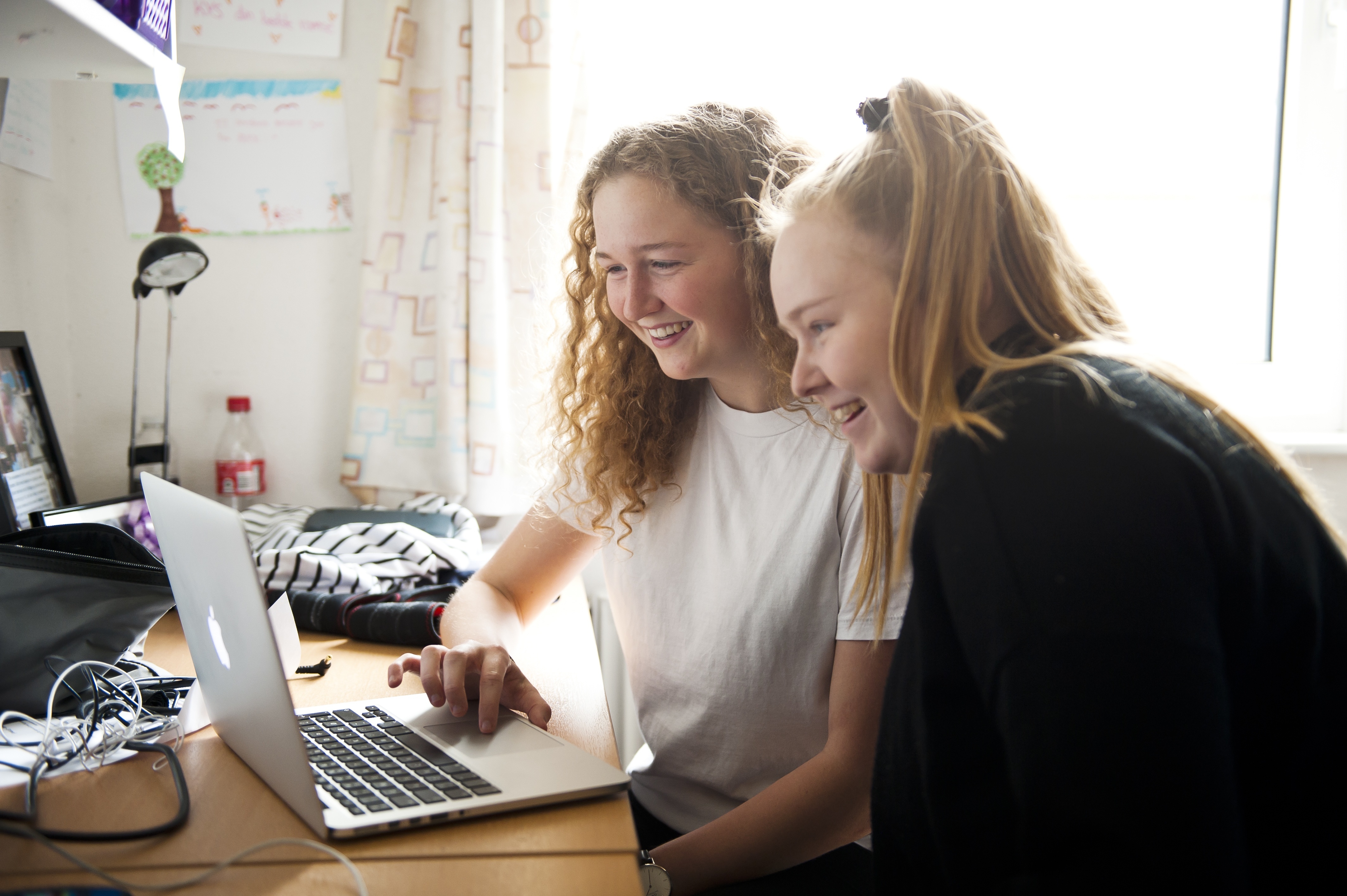 På Lyngs Idrætsefterskole hjælper eleverne hinanden
