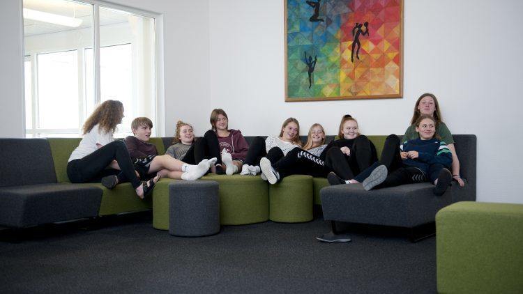 Afslapning på sofaen med Lyngs elever