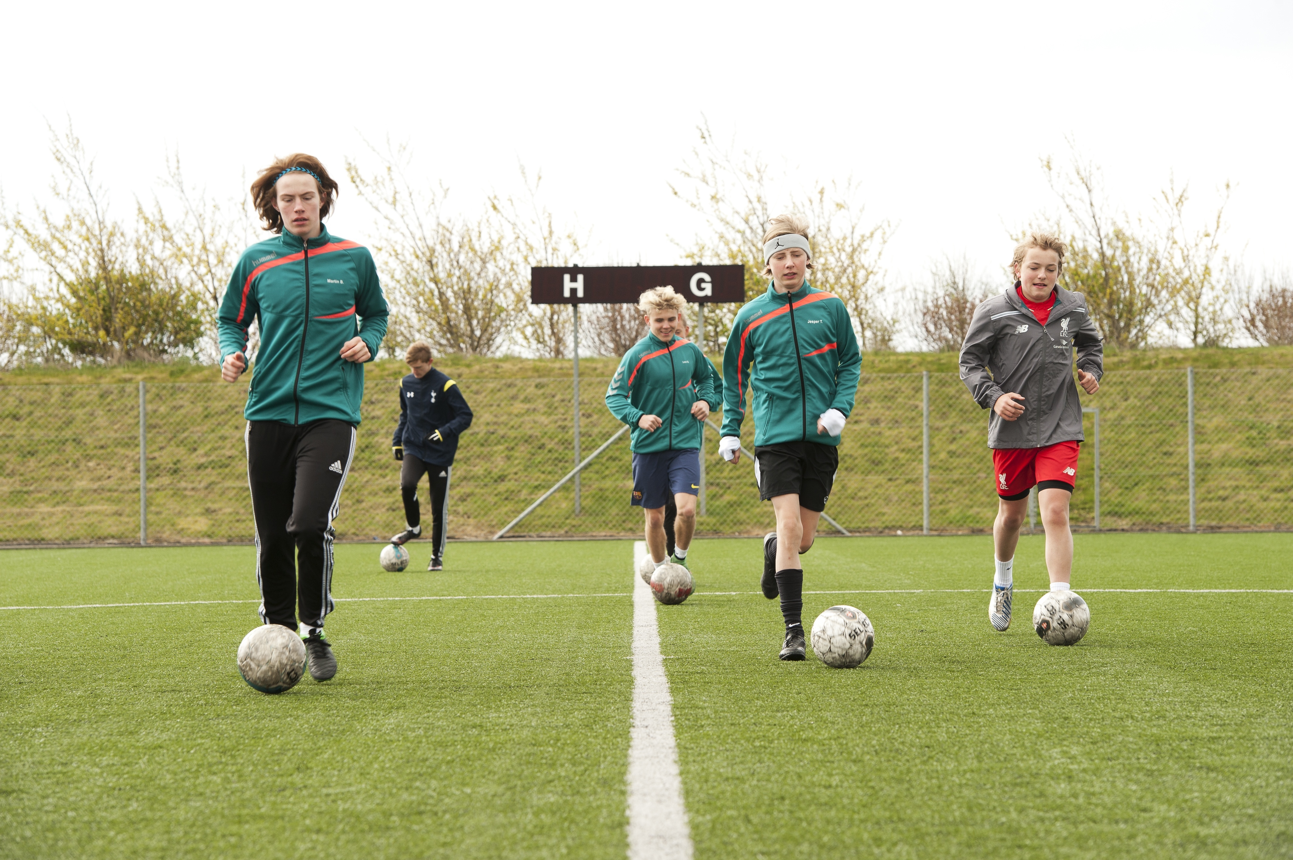 Fodboldlinje på efterskole