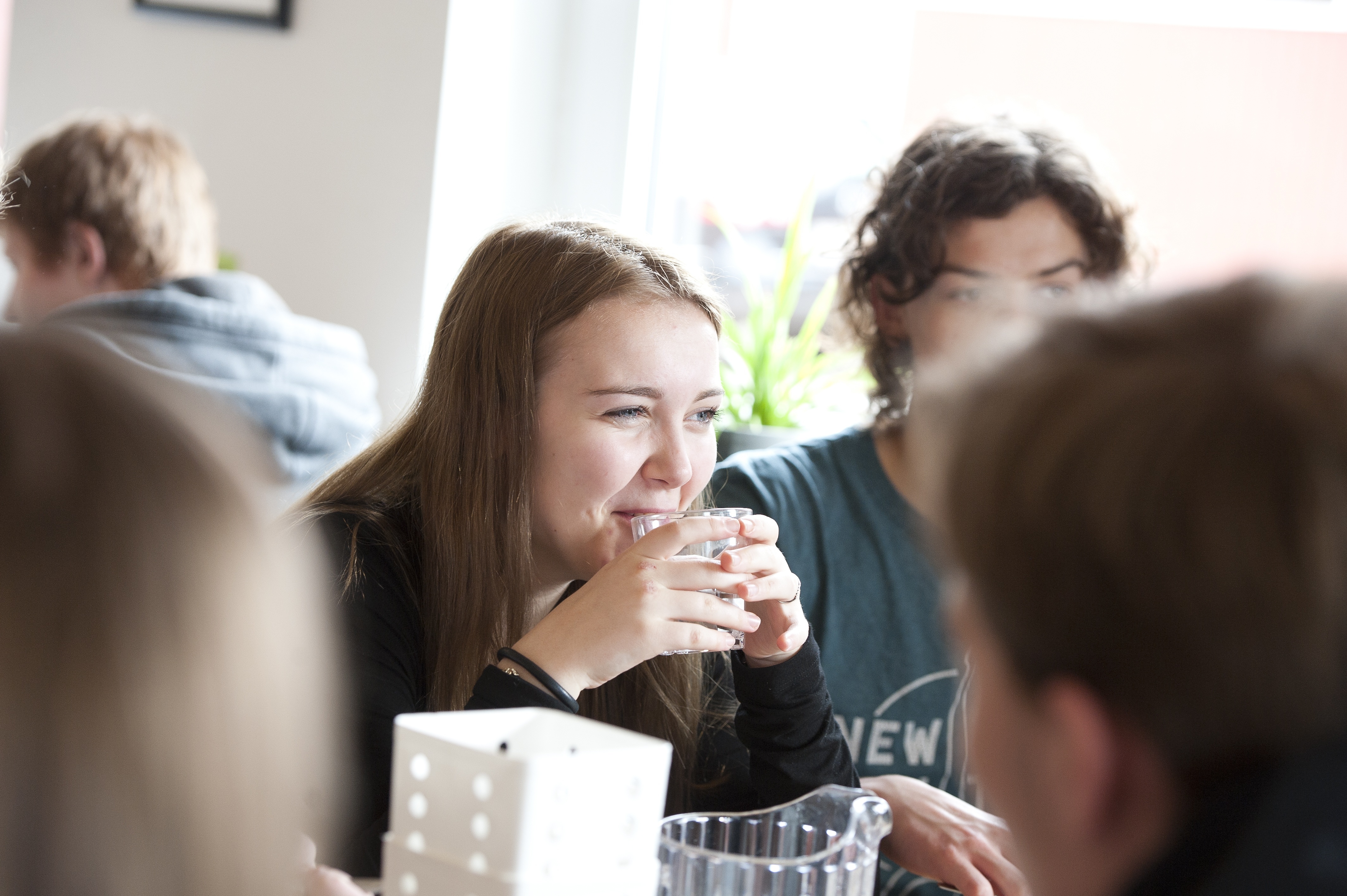 Frokostpause med Lyngs Idrætsefterskole