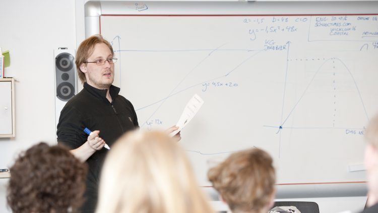 Undervisning på Lyngs Idrætsefterskole