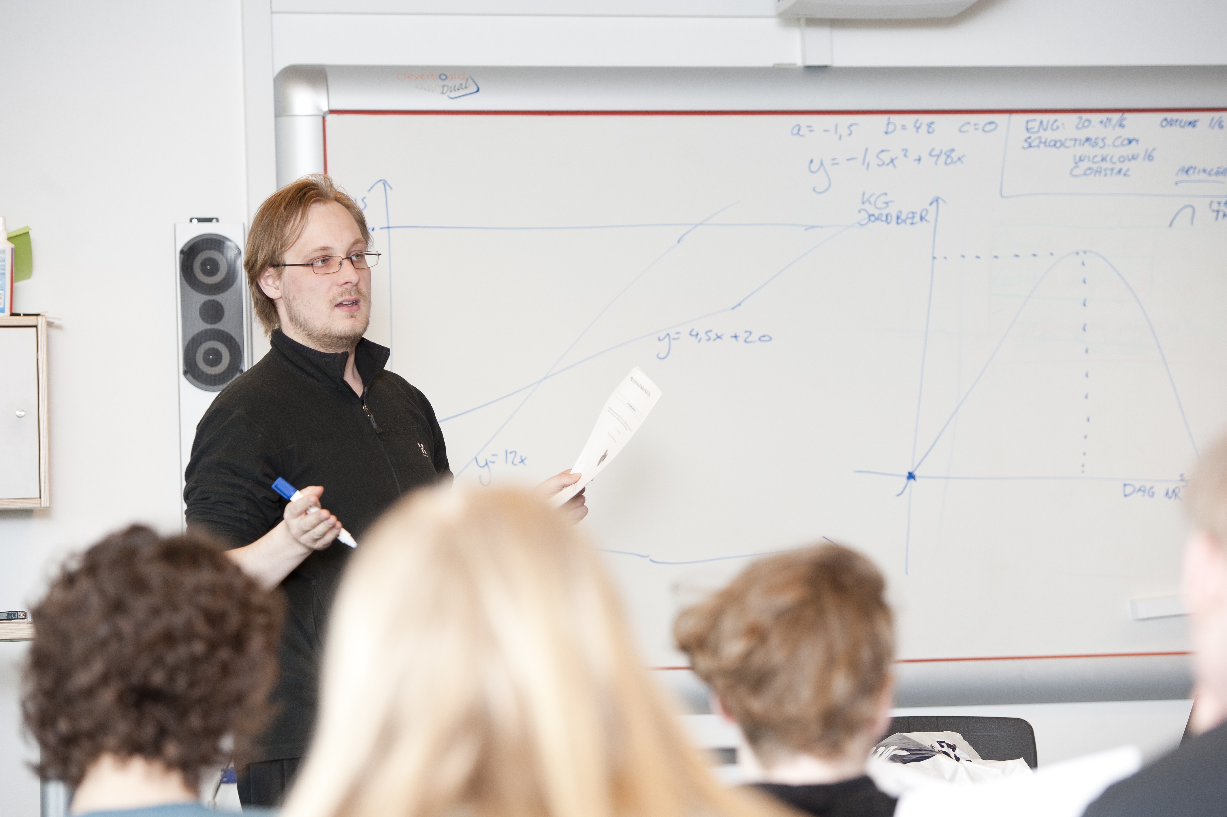 Undervisning på Lyngs Idrætsefterskole