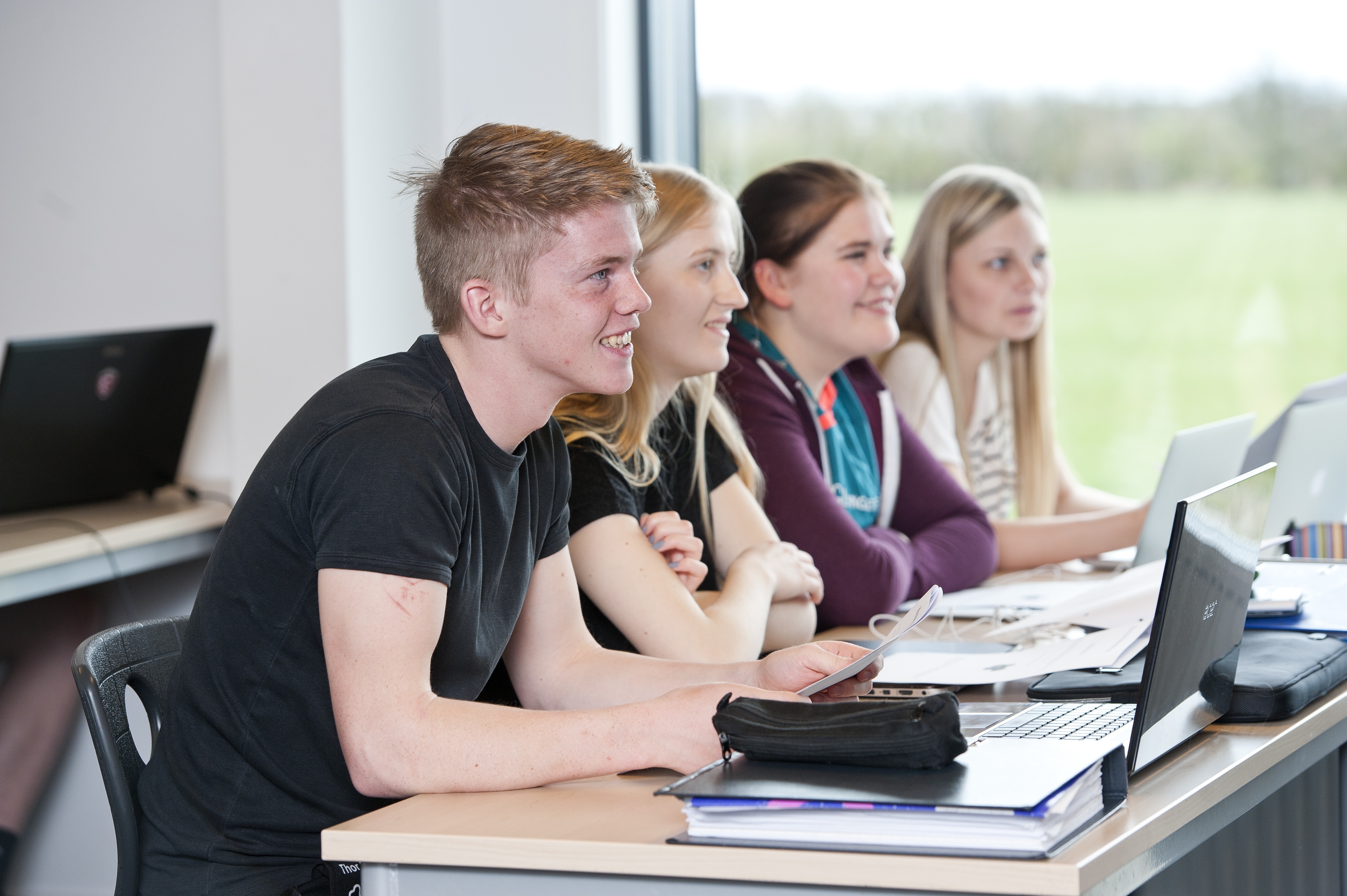 Undervisning på Lyngs Idrætsefterskole