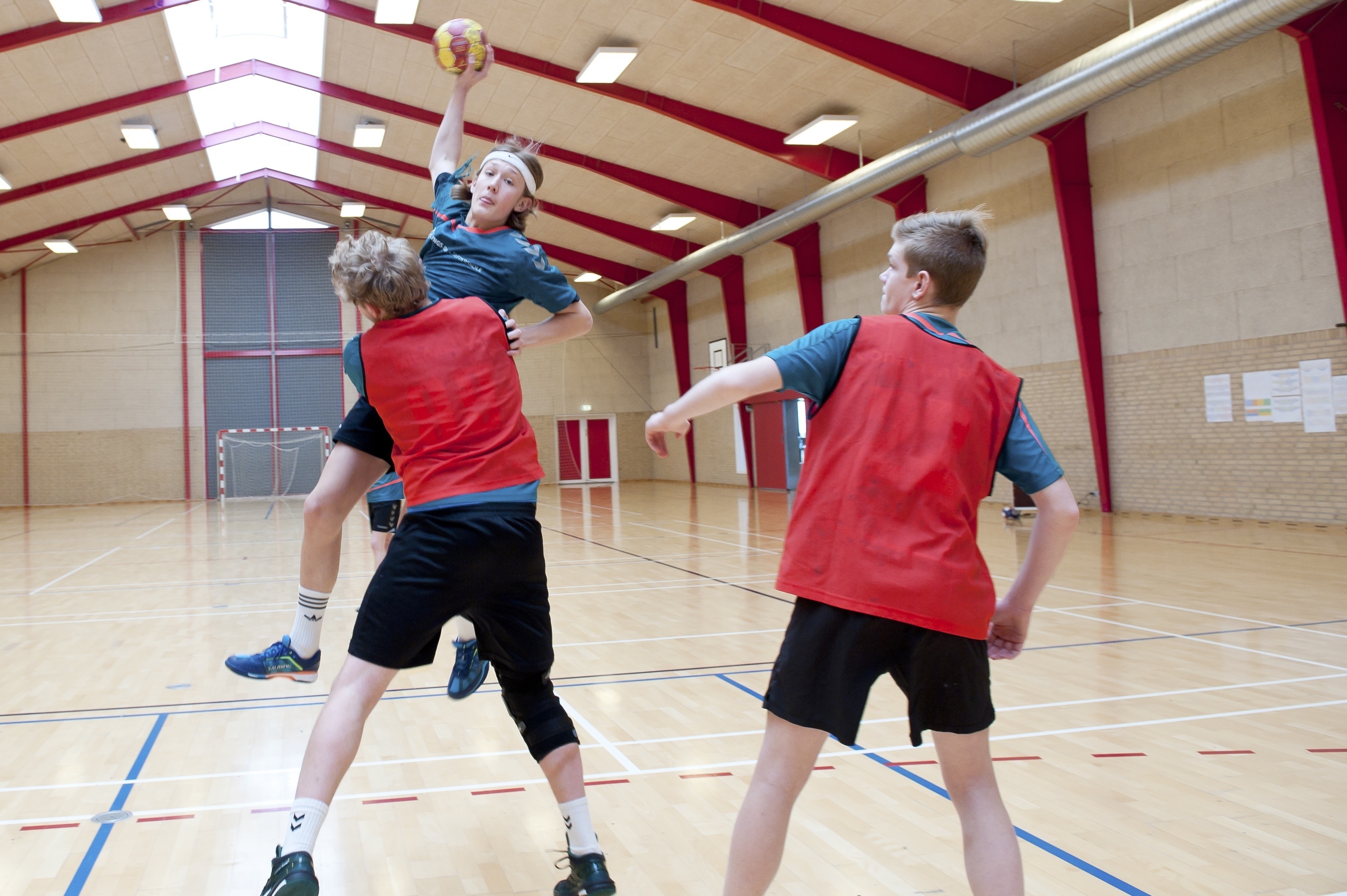 Håndboldlinje på efterskole